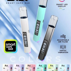台灣現貨 B.A主機一代通用 可調式LED顯示屏可發光Smart Vape Bar煙桿